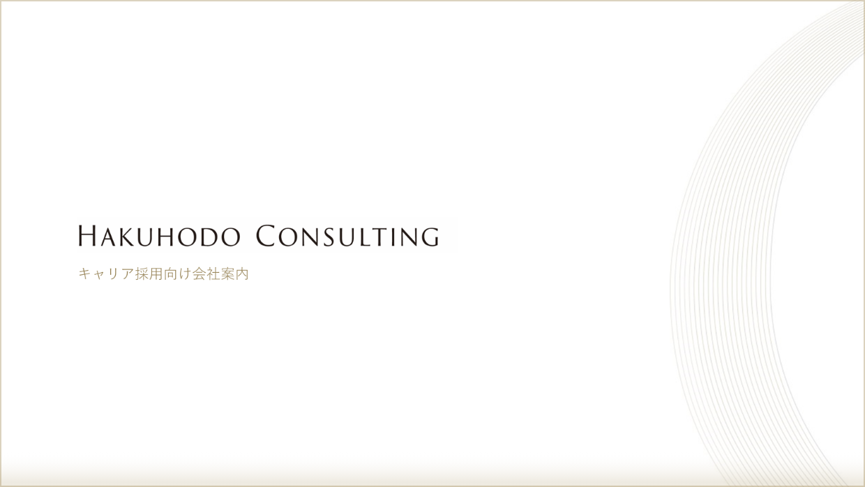 キャリア採用向け会社案内